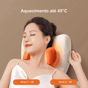 Travesseiro de Massagem Elétrica Sem Fio Portátil