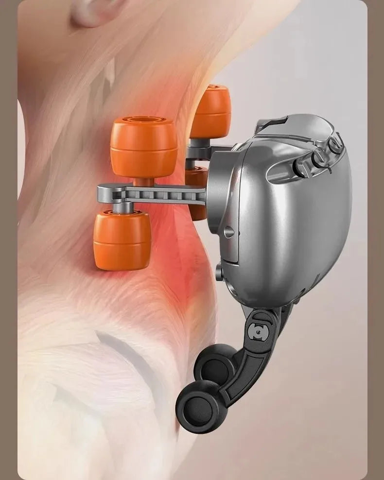 Travesseiro de Massagem Elétrica Sem Fio Portátil