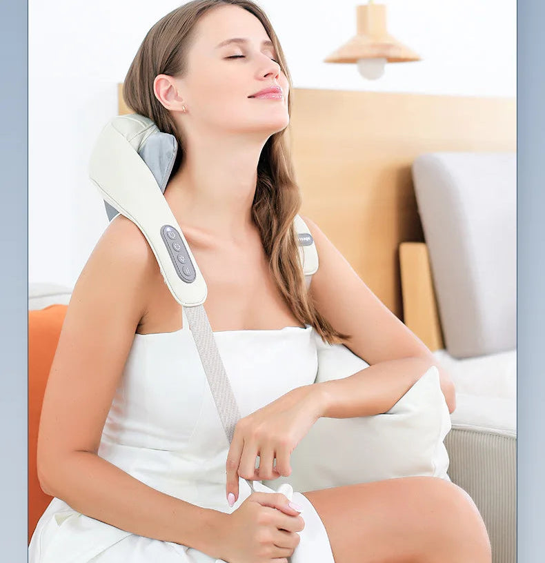 Massageador Sem Fio para Pescoço e Ombros 26W