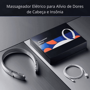 Massageador Elétrico para Alívio de Dores de Cabeça e Insônia
