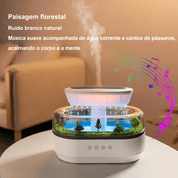 Umidificador de Névoa Fria com Difusor de Aroma e Luz Noturna