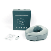 Massageador de Pescoço Elétrico Shiatsu 6D com Aquecimento - Alívio da Dor em Casa, Escritório e Viagens
