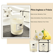 Velas Aromáticas Smokeless - Cera de Soja Natural 50g