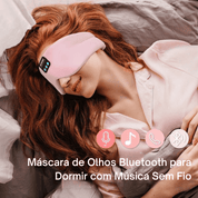 Máscara de Olho Bluetooth para Dormir com Música Sem Fio