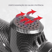 Pistola Profissional de Massagem Corporal com Compressa Quente e Fria