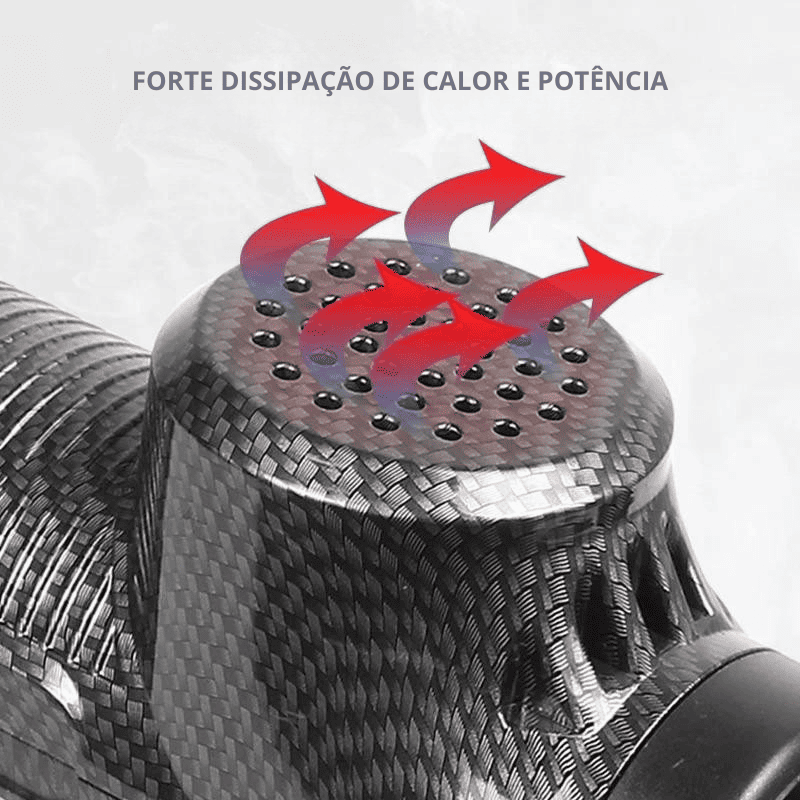 Pistola Profissional de Massagem Corporal com Compressa Quente e Fria