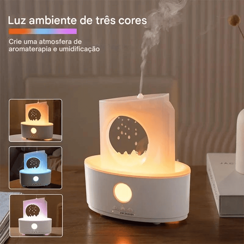 Aromatizador e Umidificador de Ar com Controle Remoto