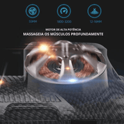 Pistola Profissional de Massagem Corporal com Compressa Quente e Fria