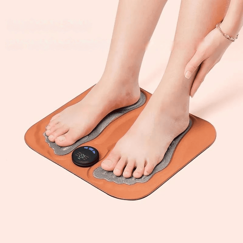 Almofada de Massagem Inteligente para Pés 3D - Relaxamento e Circulação