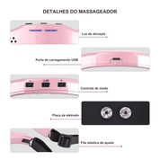 Massageador de Cabeça Sem Fio para Alívio de Enxaqueca e Insônia