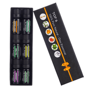 Kit de Aromaterapia 100% Puro Natural - 6 Óleos Essenciais