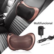 Almofada de Massagem Shiatsu Elétrica Multifuncional
