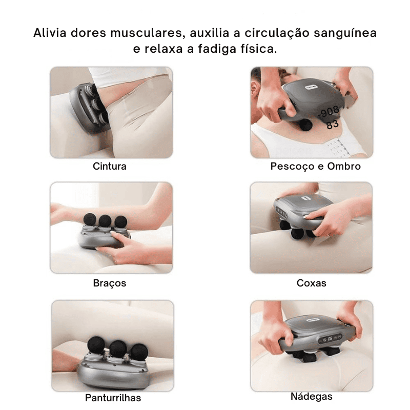 Massageador Muscular de Alta Frequência