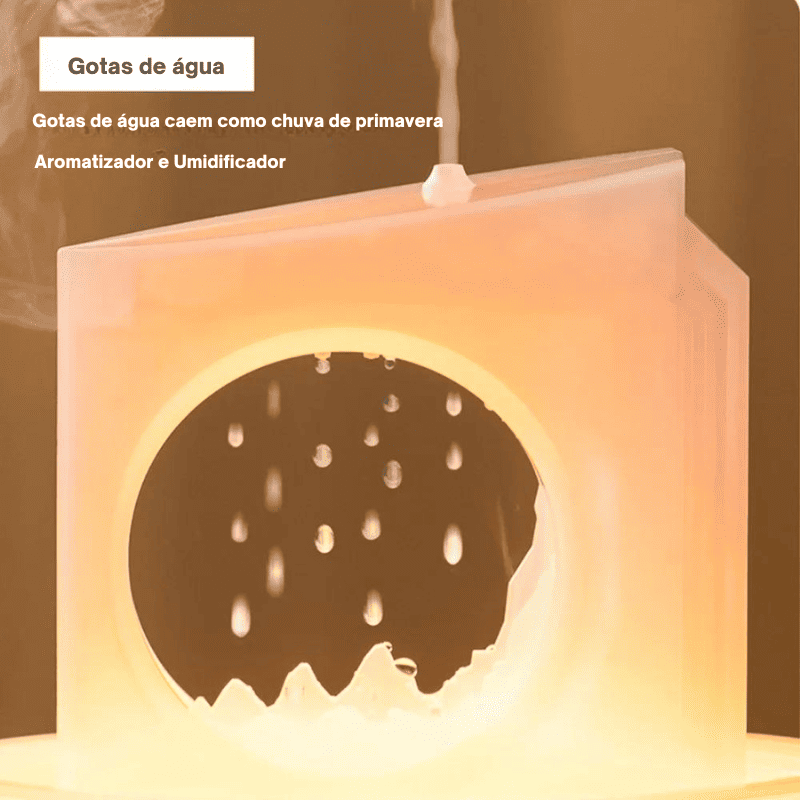 Aromatizador e Umidificador de Ar com Controle Remoto
