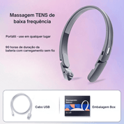Massageador Elétrico para Alívio de Dores de Cabeça e Insônia
