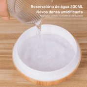 Mini Vaso Umidificador de Ar USB com Aroma e Purificador