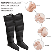Massageador Elétrico de Compressão de Alta Qualidade para Pernas e Braços