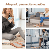 Almofada de Massagem Inteligente para Pés 3D - Relaxamento e Circulação