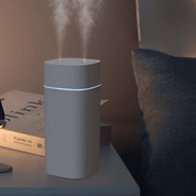 Umidificador de Ar USB 600ml com Bico Duplo e Luz Noturna