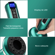 Massageador Inteligente com Aquecimento Infravermelho e Pressão Negativa
