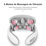 Máquina de Massagem Cervical com Aquecimento e Vibração