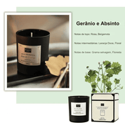 Velas Aromáticas Smokeless - Cera de Soja Natural 50g