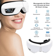 Massageador de Olhos com Vibração de Calor 6D Smart Airbag