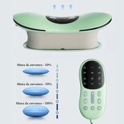Massageador de Tração Lombar Elétrico com Vibração Ajustável