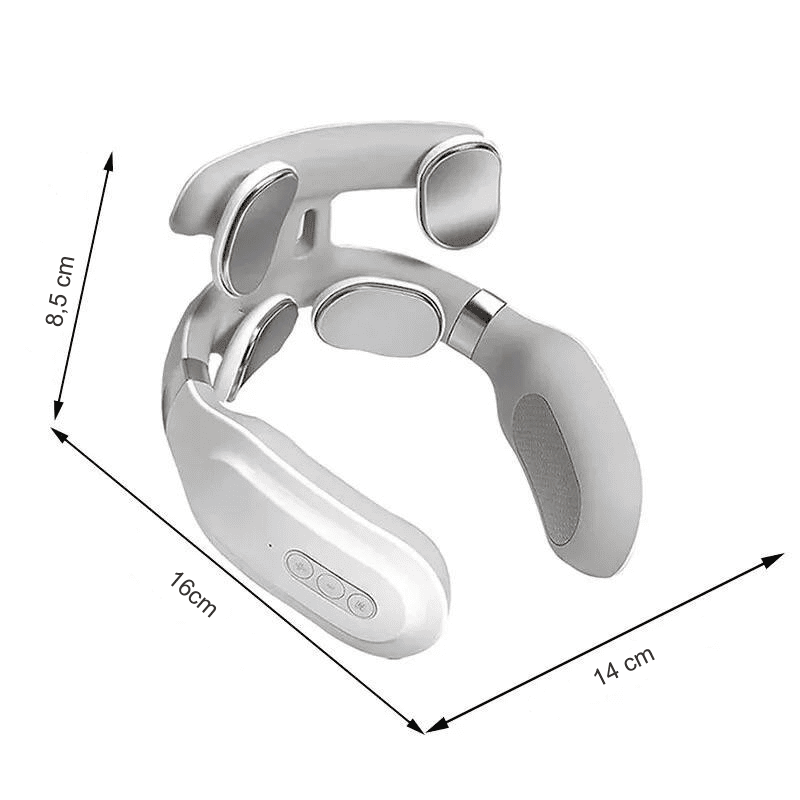 Máquina de Massagem Cervical com Aquecimento e Vibração