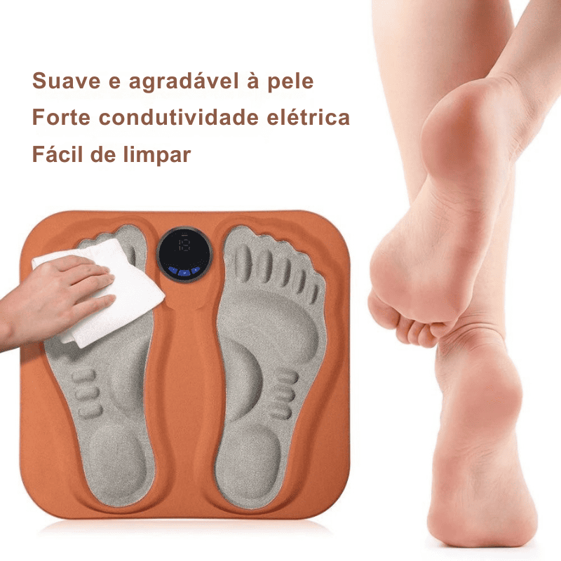 Almofada de Massagem Inteligente para Pés 3D - Relaxamento e Circulação