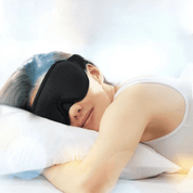 Máscara de Dormir 3D Conforto com Bloqueio Total de Luz