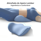 Almofada de Apoio Lombar Ergonômica e Confortável