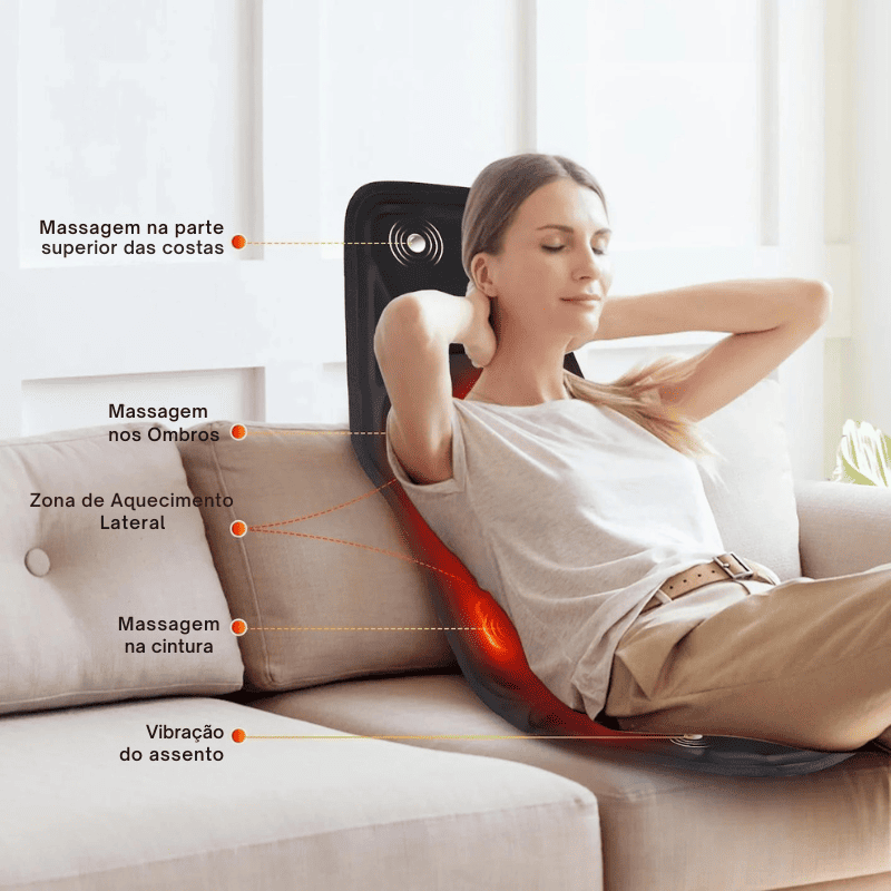 Esteira Massageadora Elétrica - Infravermelho para Corpo Inteiro com Aquecimento