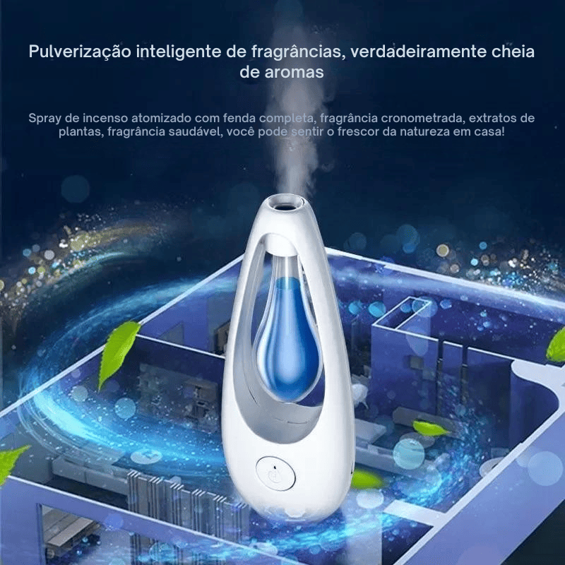 Difusor Ultrassônico de Aromaterapia Inteligente