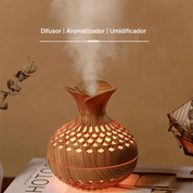 Mini Vaso Umidificador de Ar USB com Aroma e Purificador