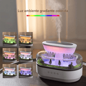 Umidificador de Névoa Fria com Difusor de Aroma e Luz Noturna