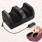Massageador de aquecimento elétrico para pés com controle remoto