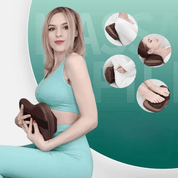 Almofada de Massagem Shiatsu Elétrica Multifuncional