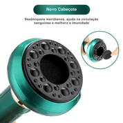 Massageador Inteligente com Aquecimento Infravermelho e Pressão Negativa