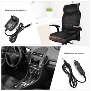 Massagem Completa com Almofada Elétrica Infravermelho