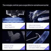 Massageador Elétrico para Alívio de Dores de Cabeça e Insônia