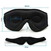 Máscara de Dormir Bluetooth 3D com Fones de Ouvido HD