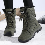 Bota Feminina de Neve Impermeável Aurora