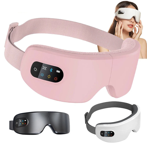 Massageador de Olhos Inteligente 4D com Airbag e Vibração