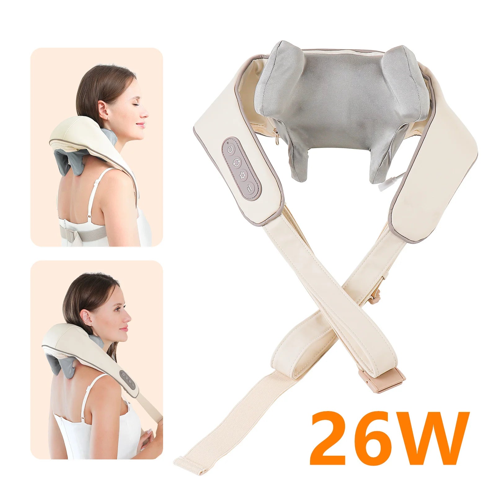 Massageador Sem Fio para Pescoço e Ombros 26W