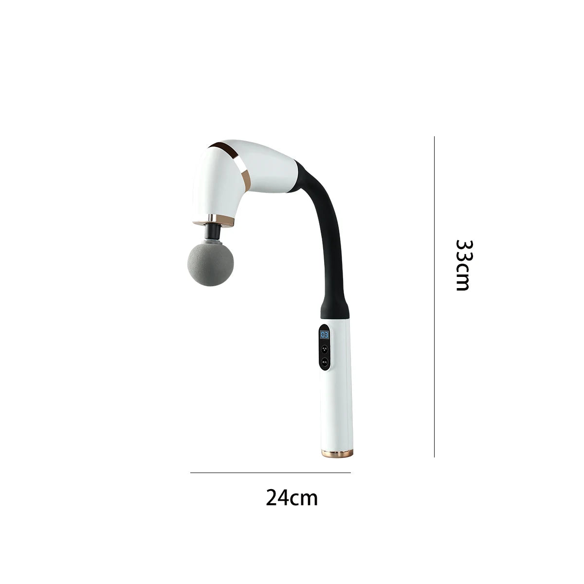 Pistola de Fáscia Inteligente: Massagem Elétrica Portátil