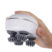 Massageador Infravermelho para Couro Cabeludo com 4 Ponteiras