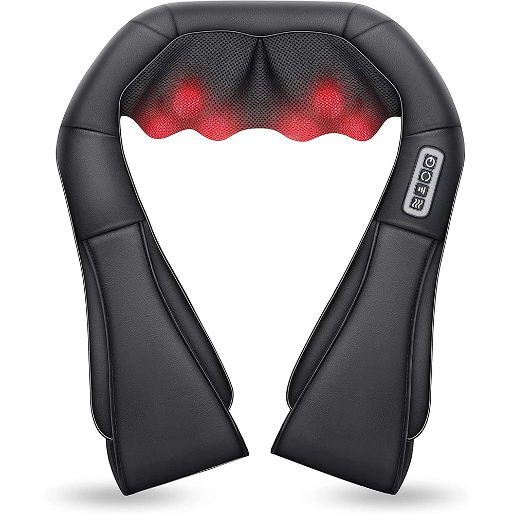 Massageador Shiatsu para Pescoço e Ombro com Aquecimento