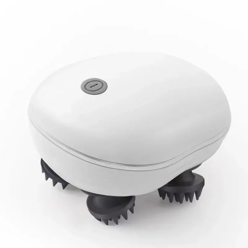 Massageador Elétrico de Cabeça com Terapia de Luz Vermelha