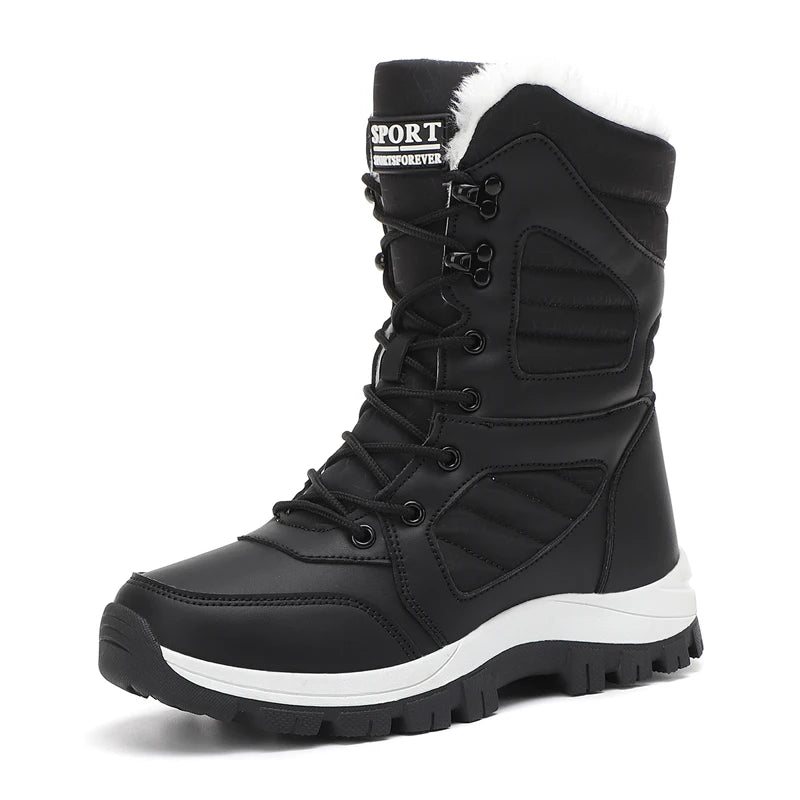 Bota Feminina de Neve Impermeável Aurora